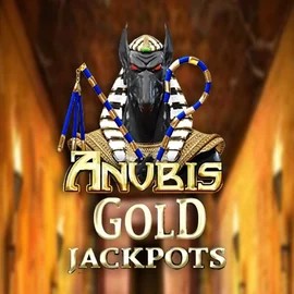 Anubis Gold Jackpots online game logo by Inspired Gaming on lizarocasinoo.gr.com