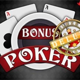 Try Bonus Poker Deluxe - 3 Hands slot by RTG (Reel Time Gaming) on lizarocasinoo.gr.com – logo image