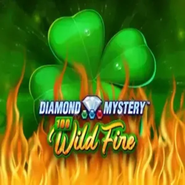 Diamond Mystery 100 Wild Fire game by Greentube – logo hosted on Lizaro Casino