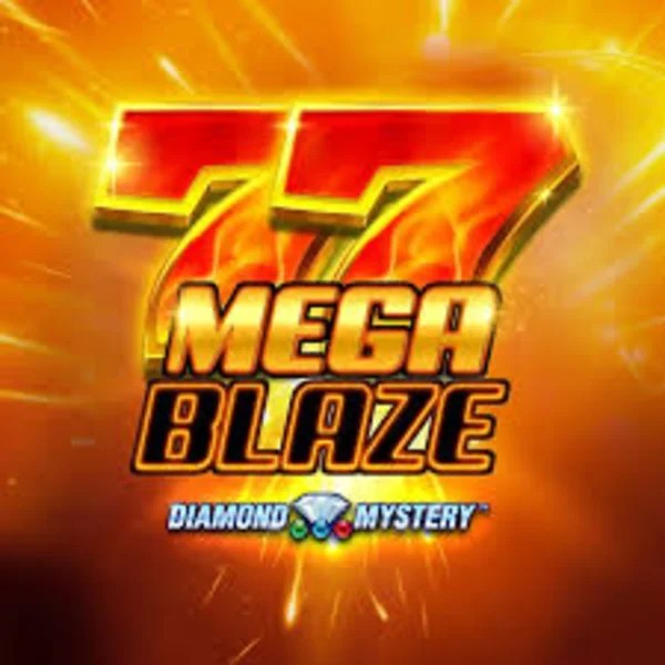 Diamond Mystery Mega Blaze by Greentube, showcased at lizarocasinoo.gr.com – game logo