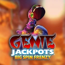 Genie Jackpots: Big Spin Frenzy game by Blueprint Gaming – logo hosted on Lizaro Casino