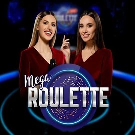Mega Roulette slot icon by Pragmatic Play, available at Lizaro Casino
