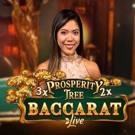 Prosperity Tree Baccarat slot icon by Evolution, available at Lizaro Casino
