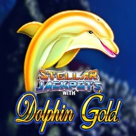 Dolphin Gold with Stellar Jackpots game by Lightning Box Game – logo hosted on Lizaro Casino