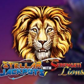 Stellar Jackpots with Serengeti Lions by Lightning Box Game, showcased at lizarocasinoo.gr.com – game logo